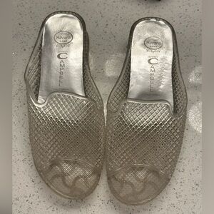 Jeffrey Campbell EUC Clear Jelly Shoes